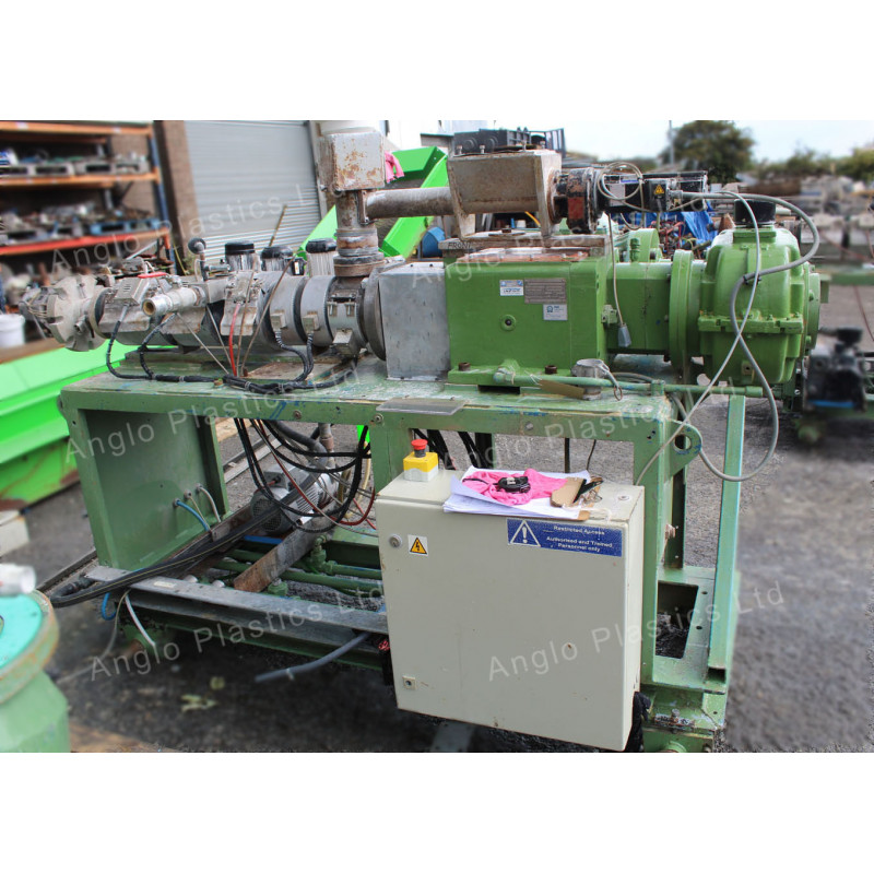 SOLD - Krauss Maff 50mm Twin Screw Extruder