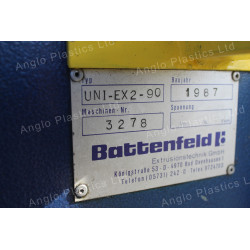 SOLD - Battenfeld BEX2-90-16V Extrusion Line