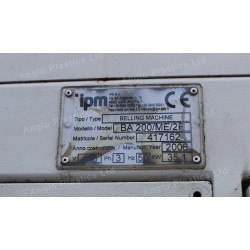 SOLD - IPM Belling Machine Socketer