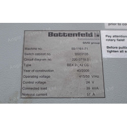 Battenfeld BEX 2-90-25V4 extruder with Battenfeld 54 co-ex