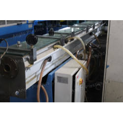 Akron 75mm Single Screw Extruder with downstream