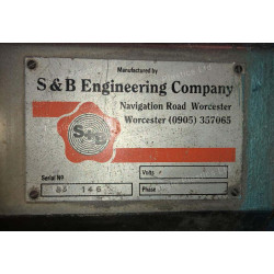 S&B 60mm Single Screw Extrusion Line