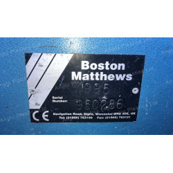 SOLD - Boston Matthews Saw