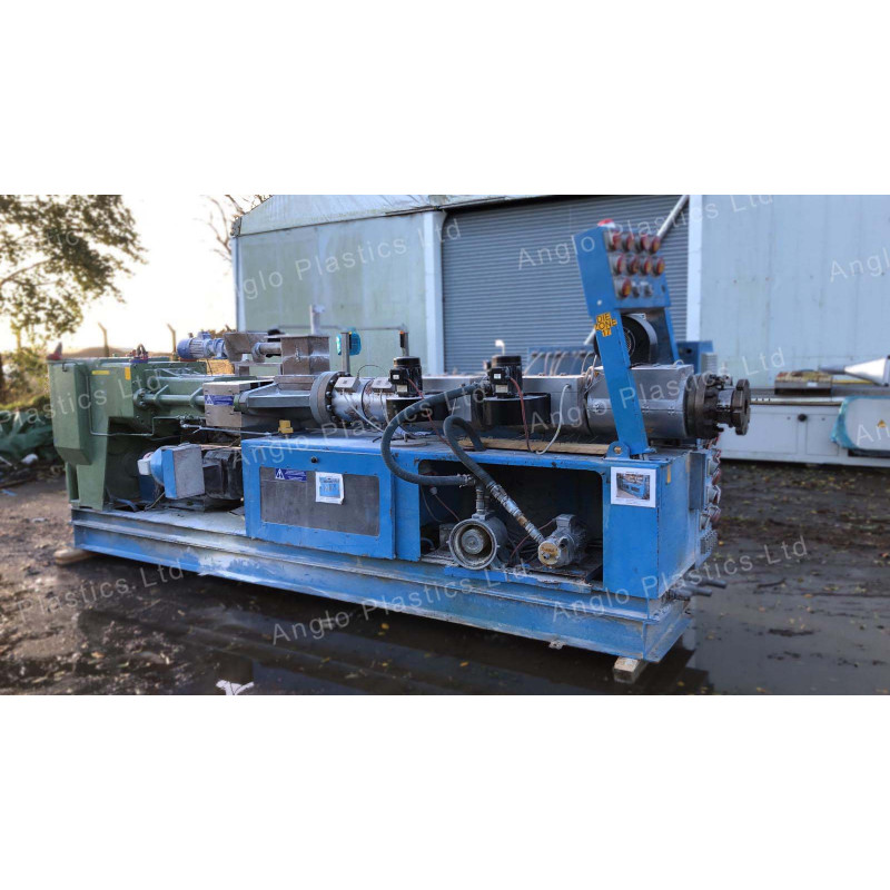 Krauss Maffei KMD 110 Twin Strand Extrusion Line Krauss Maffei KMD 110 Twin Strand Extrusion Line