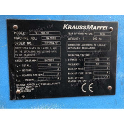 Krauss Maffei KMD 110 Twin Strand Extrusion Line