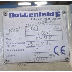 Battenfeld 4 belt haul off