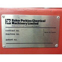 Baker Perkins Hot and Cold Mixer