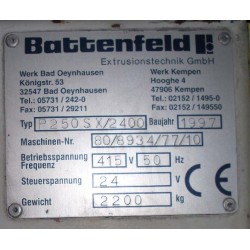 SOLD - Battenfeld Haul Off Saw Combination Unit