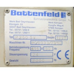 Battenfeld Haul Off Saw Combination Unit