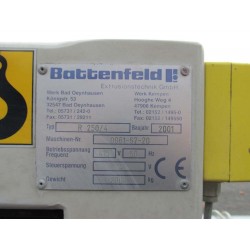 Battenfeld R250 4 Belt Haul Off