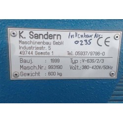 Sandern Vacuum Tank