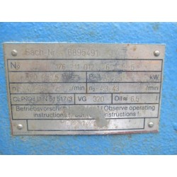 SOLD - Krauss Maffei KMD50 Extruder