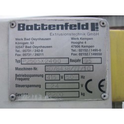 Battenfeld P250 Haul Off