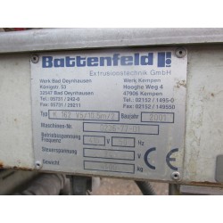 Battenfeld 10.5meter Calibration Table