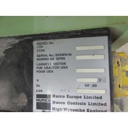 Hurco Spark Eroder with Panel & Filtration
