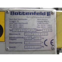 Battenfeld P250 Haul-Off Saw Unit