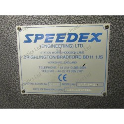 Speedex Vacuum VCT-13 Calibration Table