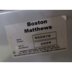 Boston Matthews Water Extrusion Cooling Bath