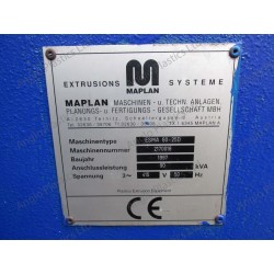 Maplan ESMA 60-250 Single Screw Extruder