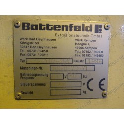 Battenfeld BEX-2-107-25V Twin Screw Extruder