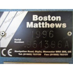 Boston Matthews 60 Single Screw Extruder