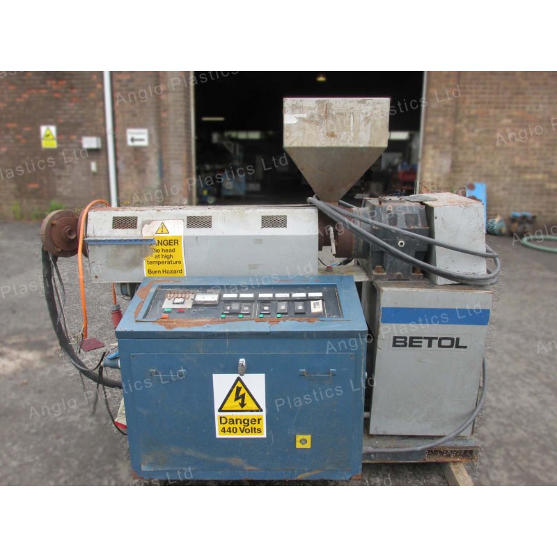 SOLD - Betol 50mm Single Screw Extruder