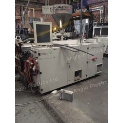 SOLD - Cincinnati Titan 58 Conical twin-screw extruder