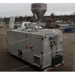 SOLD - Cincinnati Titan 58 Conical twin-screw extruder