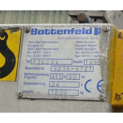 SOLD - Battenfeld P160SV SPR125 Haul Off Saw