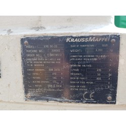Krauss Maffei KMD90-23 Extruder with Greiner Co Ex