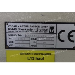 Vobau 4 Belt Haul Off Unit