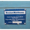 BOSTON MATTHEWS VACUUM TANK